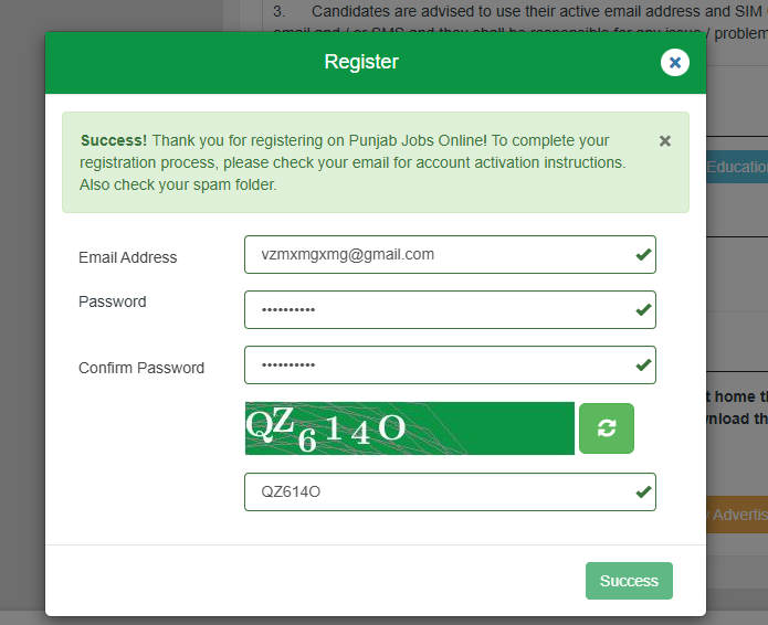 How to Apply for Sergeant (BS-07) Vacancies via Punjab Jobs Portal